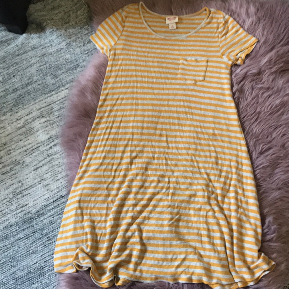 Striped Skater Dress